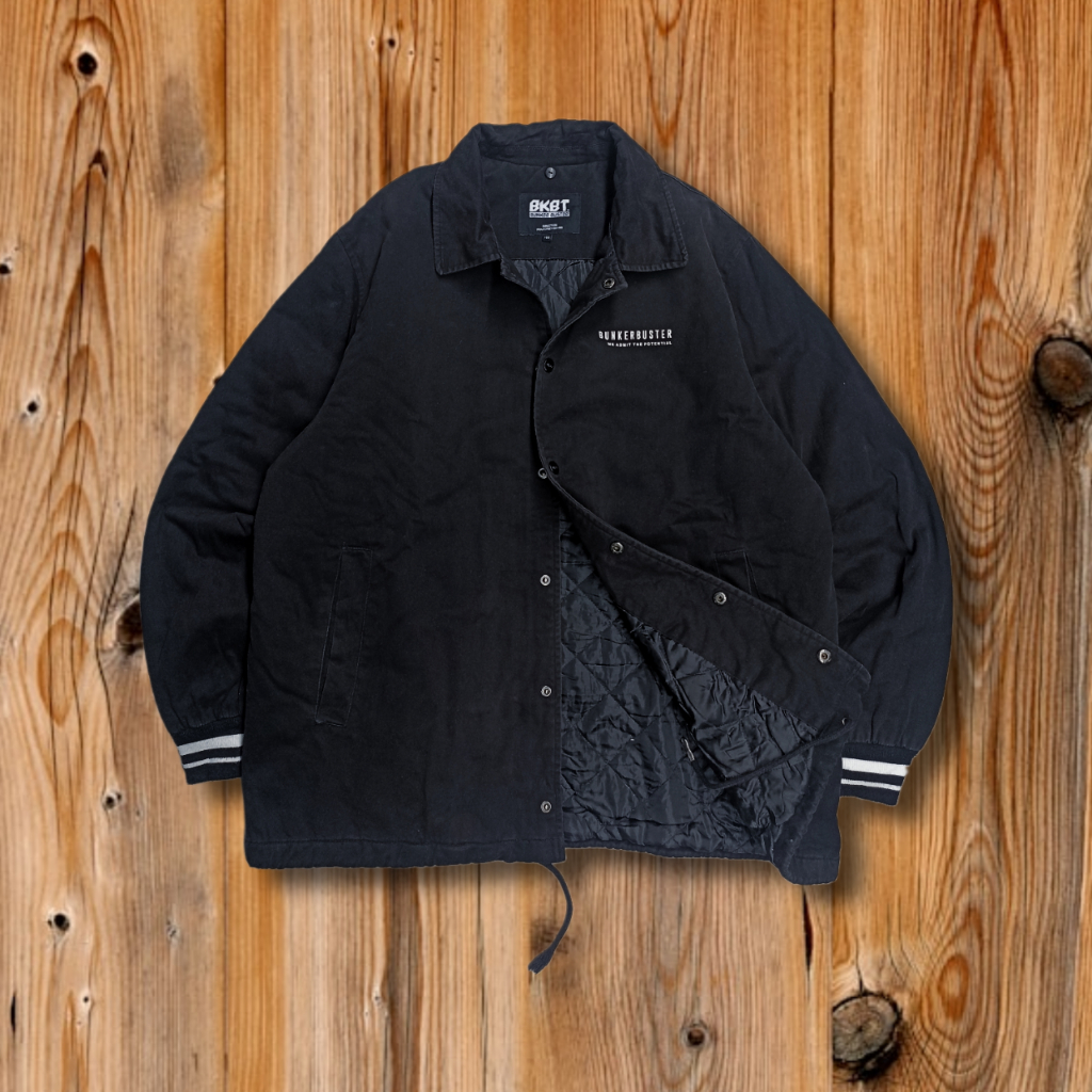 Jacket Coach Kanvas Denim Tebal By BKBT // Coach Jacket Tebal Second Brand