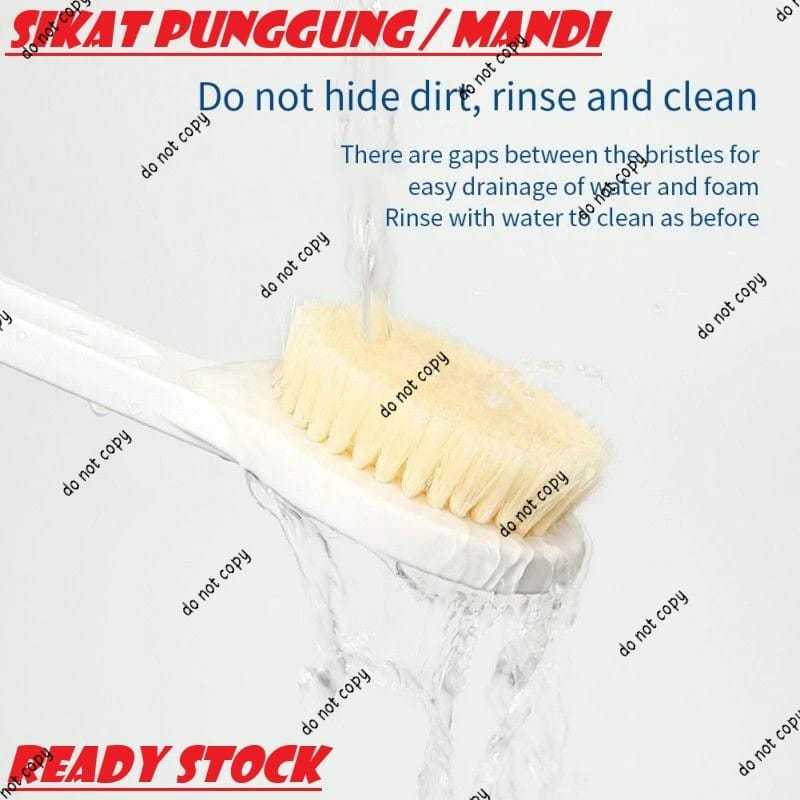Sikat Mandi Sikat Punggung Sikat Badan Sikat Mandi Gosok Punggung Brush Shower