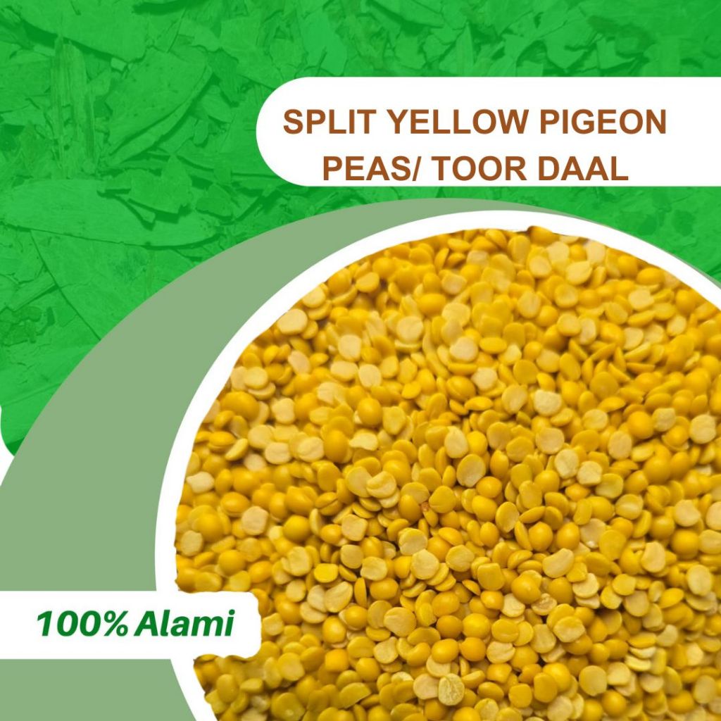 

250GR SPLIT YELLOW PIGEON PEAS / TOOR DAAL ASLI 100%