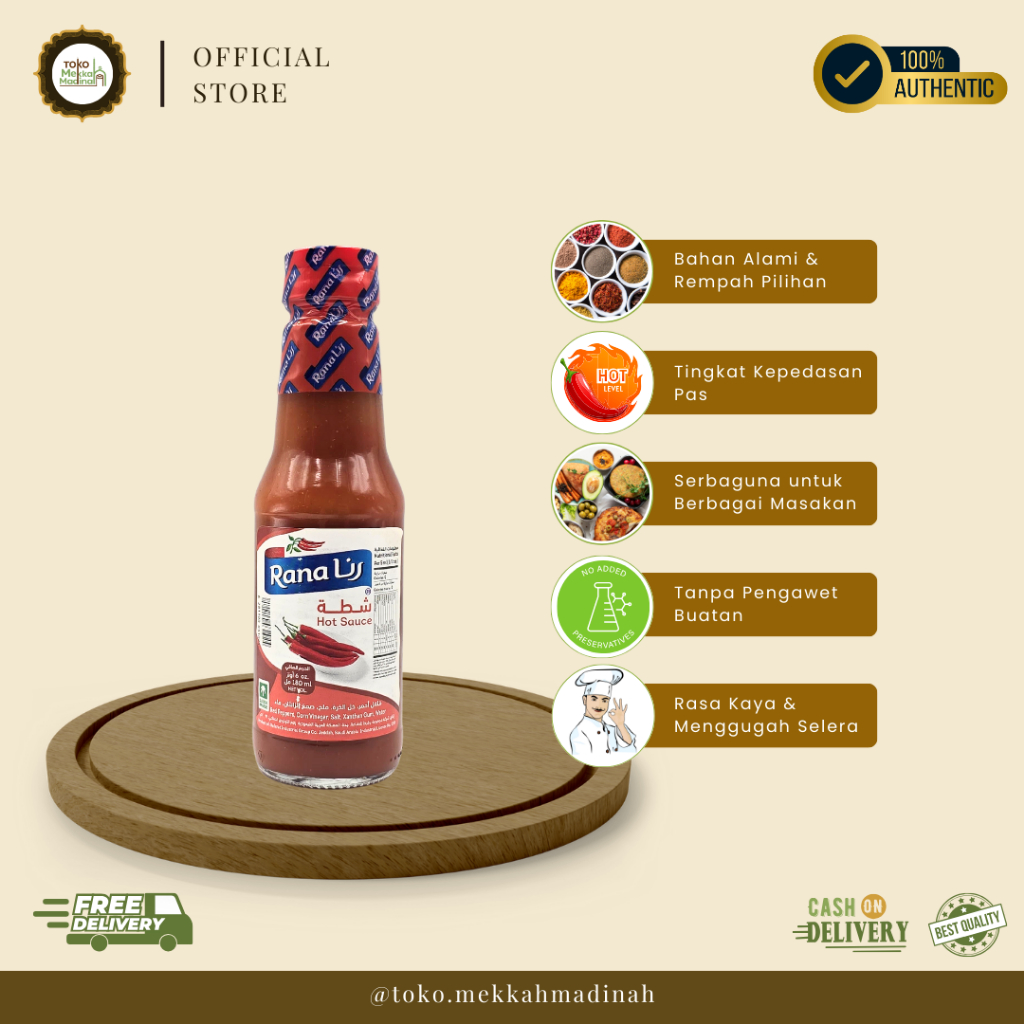 

Rana Hot Sauce 180ml