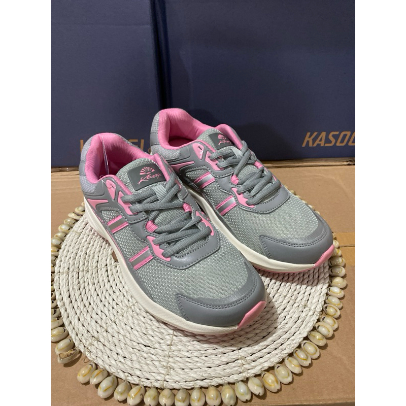 Sepatu Training - sepatu wanita - Taiwan by Kasogi warna abu merahmuda