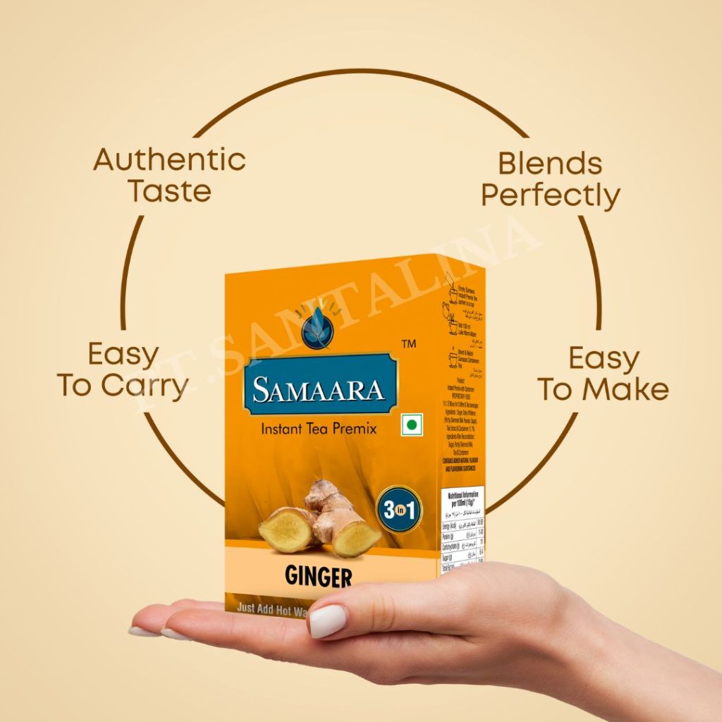 

SAMAARA INSTANT TEA PREMIX GINGER 150 GR (10 SACHET) TEH INDIA INSTANT