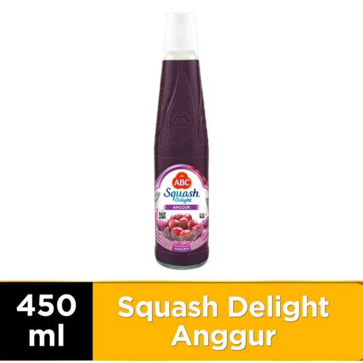 

ABC Sirup Squash Delight Anggur 450 mL