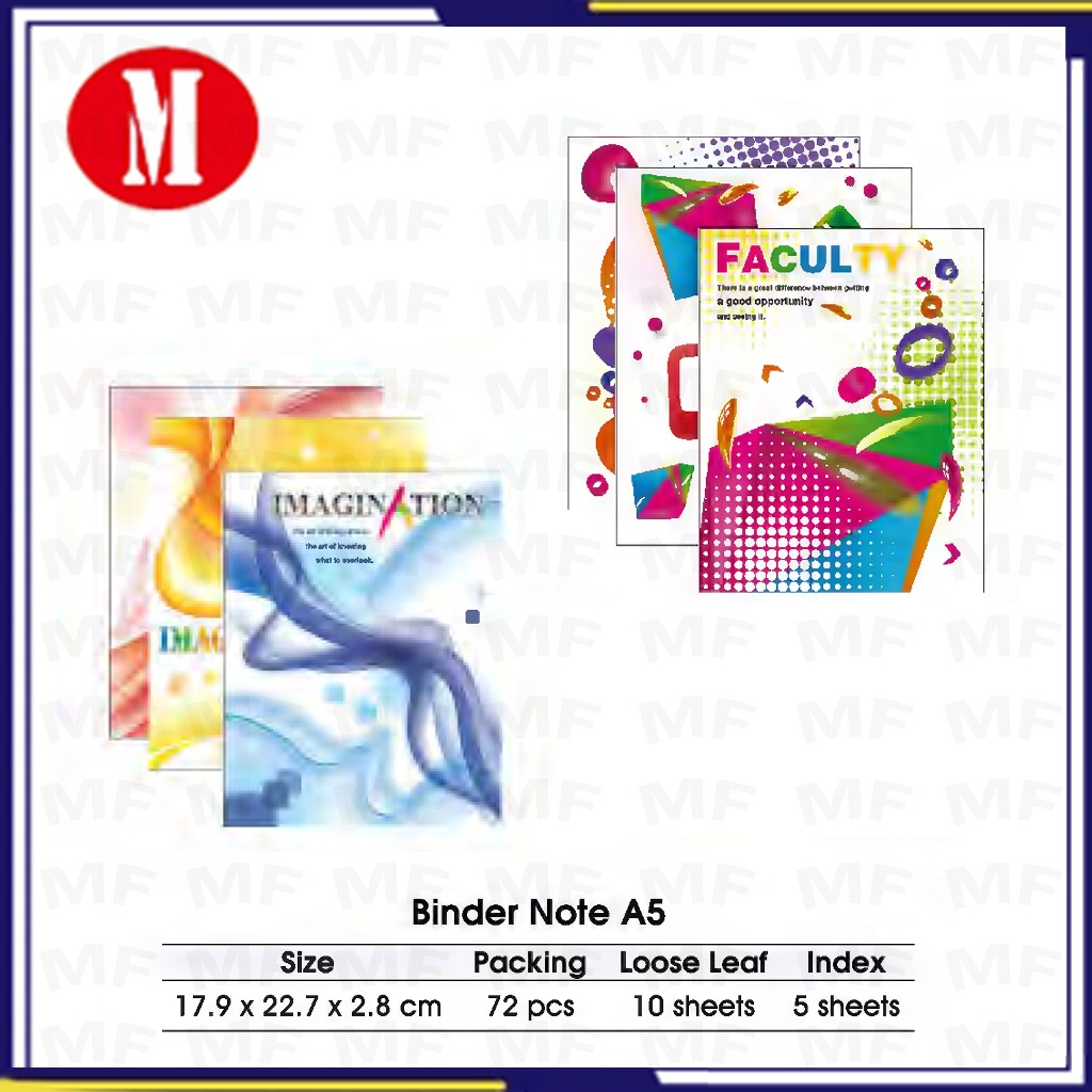 

Binder Note Joyko A5 FACULTY