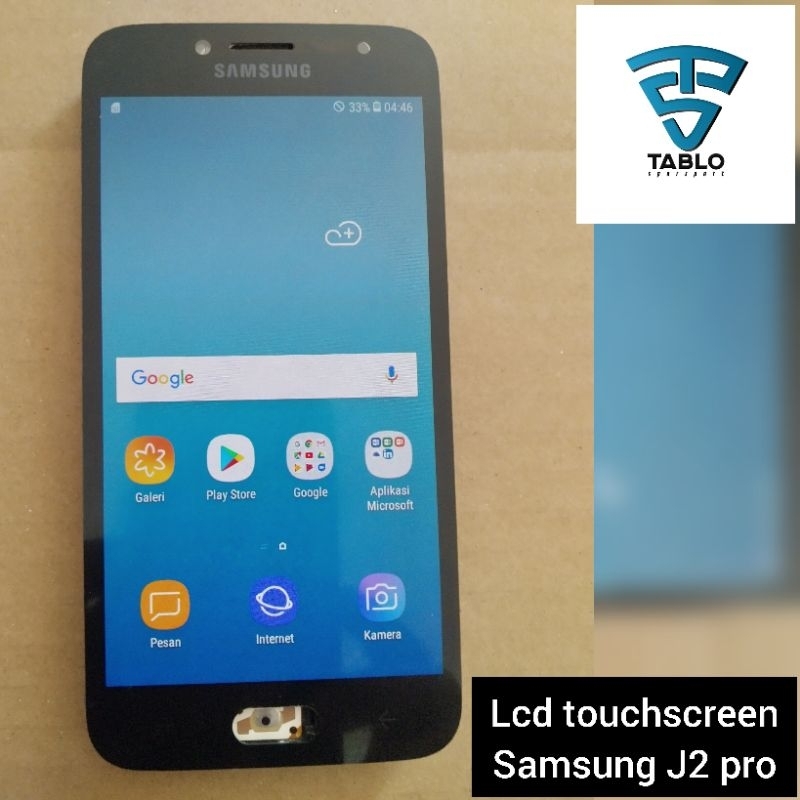 LCD touchscreen frame Samsung j2 pro j250 original copotan hp