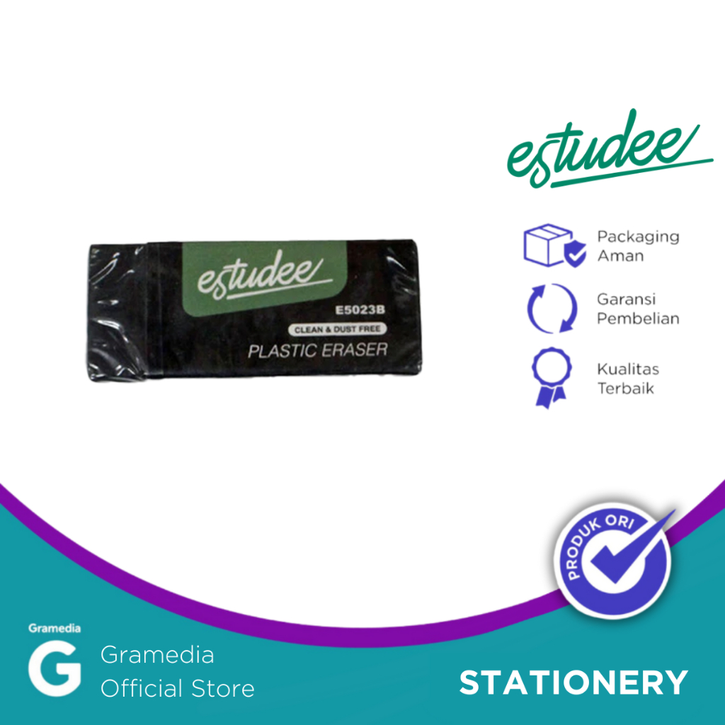 

Estudee Eraser Black E5023B