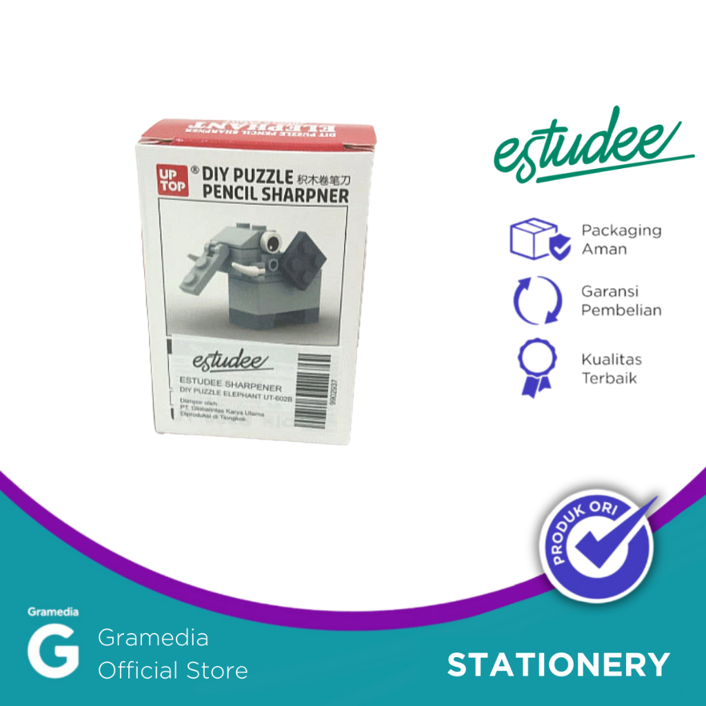 

Estudee - Rautan Diy Puzzle Bentuk Gajah