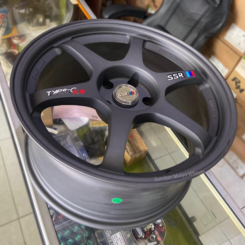 (1pc) Velg R18 SSR TypeC . Sumber Mulya Wheels. Velg mobil. toko velg Semarang. Velg ban Semarang