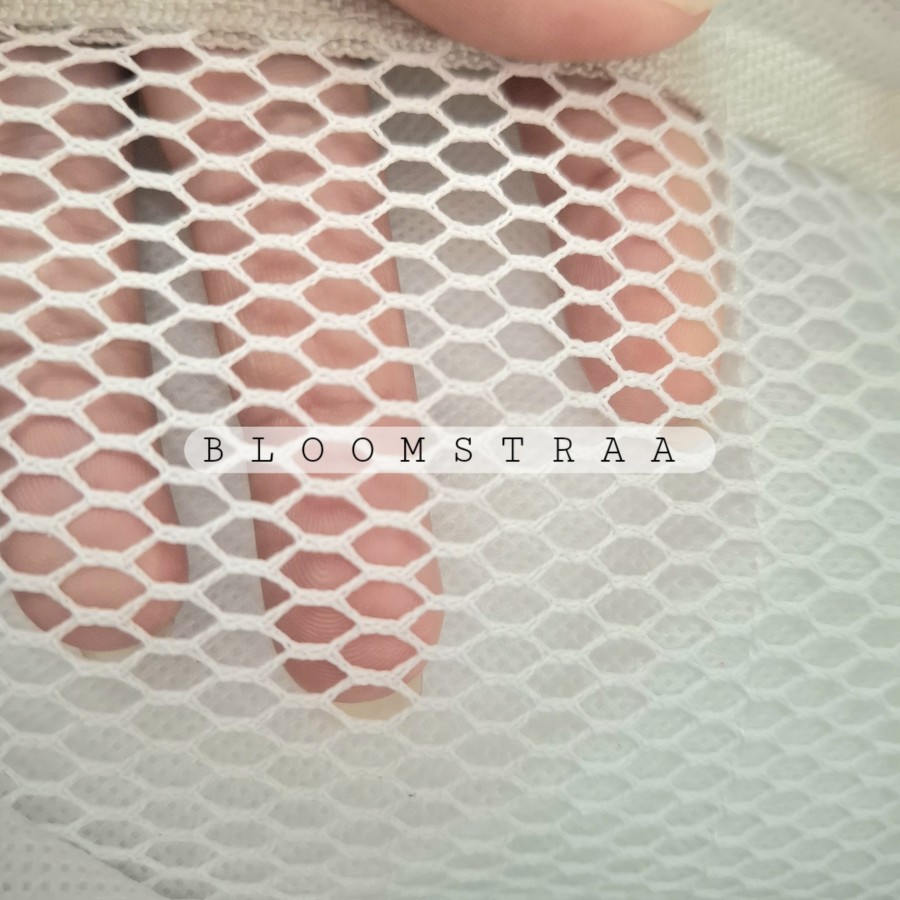 Kain Jala Tebal Kaku untuk Tas Mesh Furing Lubang Besar