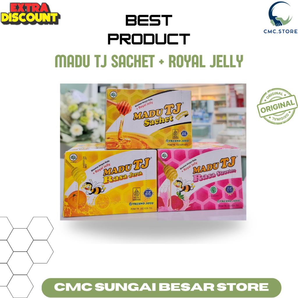 

Madu TJ Sachet + Royal Jelly
