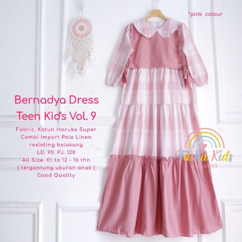 dress teen kids matt catton haruka bernadya by fasha kids