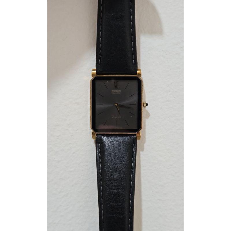 Rare Vintage Seiko Dolce Tank Sapphire