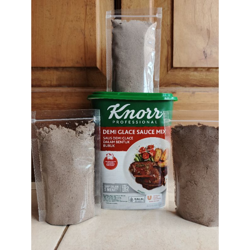 

Knorr Demi Glace Brown Sauce Lada Hitam Blackpepper Repack 100 gr