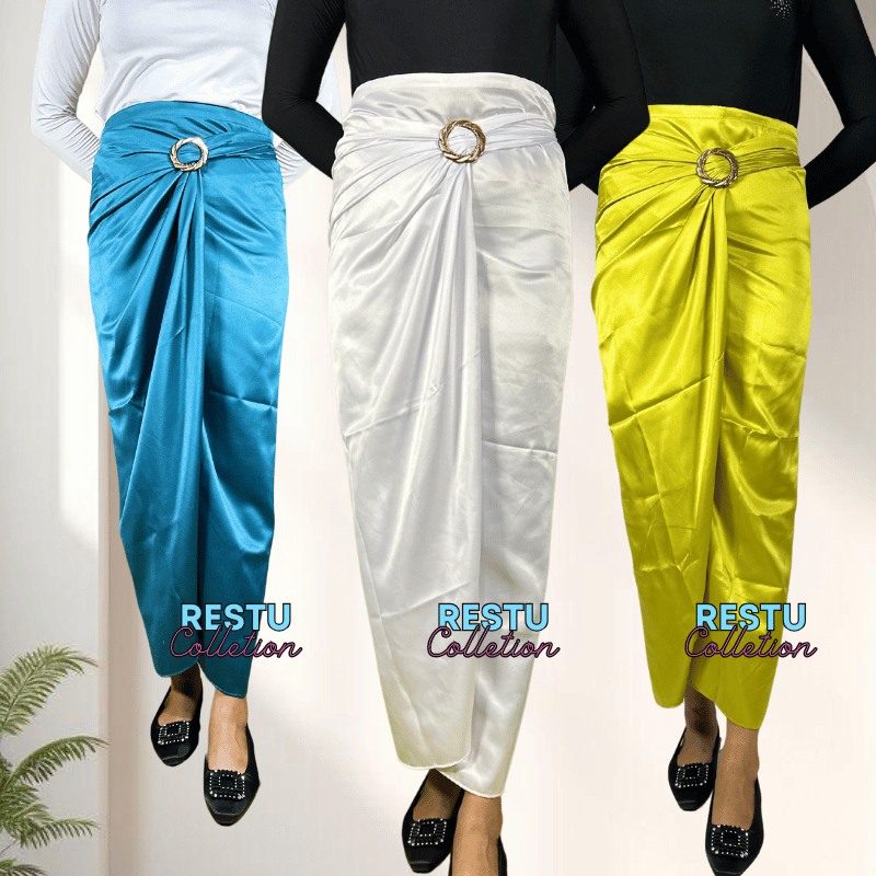 ROK LILIT POLOS BAWAHAN KEBAYA MEWAH TERLARIS BAHAN SATIN PREMIUM BAWAHAN KEBAYA MODERN KEKINIAN