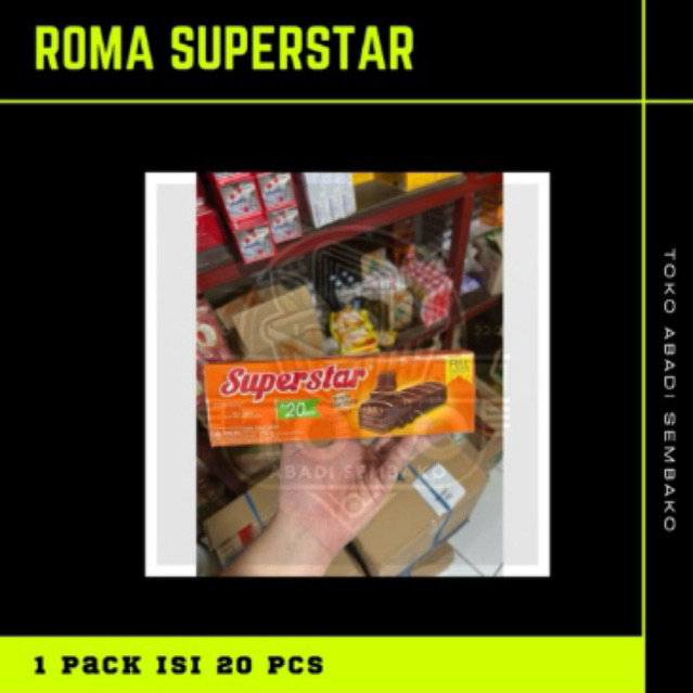 

Roma Superstar Full Chocolate 1 pak isi 20pcs