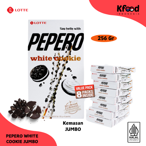 

Kfoodind - Lotte White Cookie Pepero Jumbo 256g