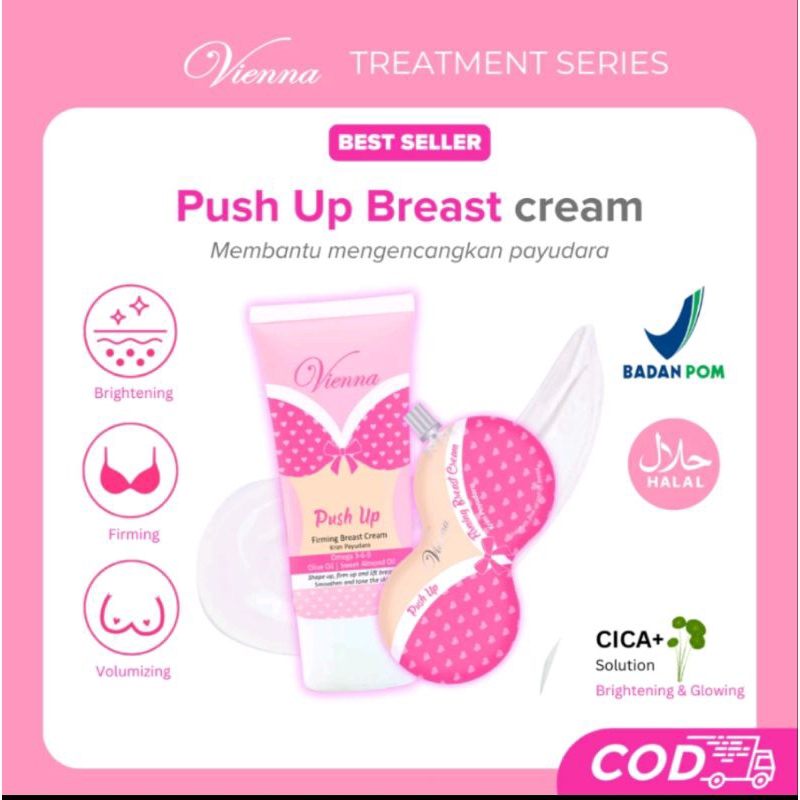 Vienna push up fliming breast cream sachet