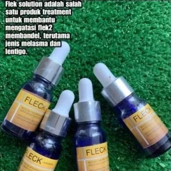 [BERSEGEL] FLEK SOLUTION AMPUH ATASI FLEK ORIGINAL 100%