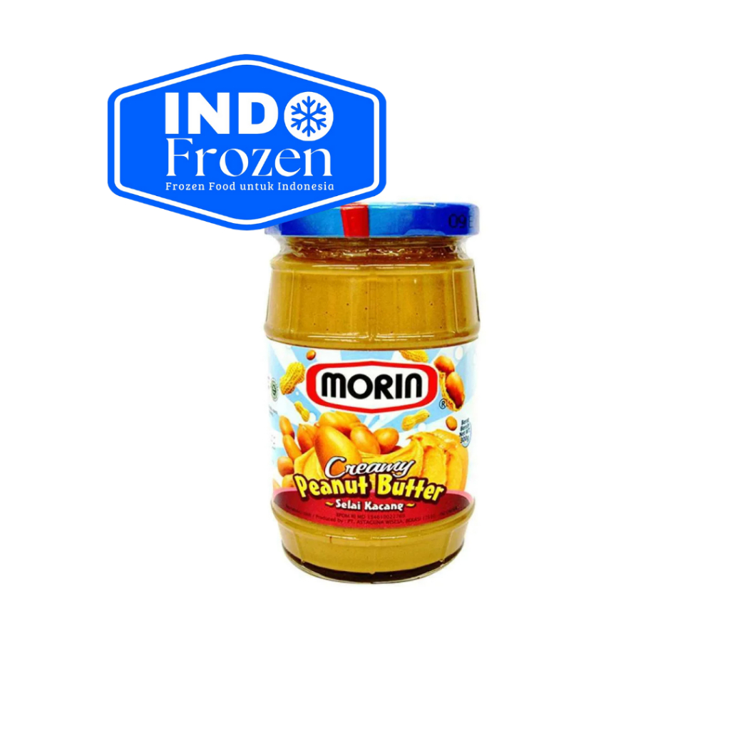 

MORIN PEANUT BUTTER CREAMY 150GR/SELAI KACANG CREAMY JAR SELAI ROTI