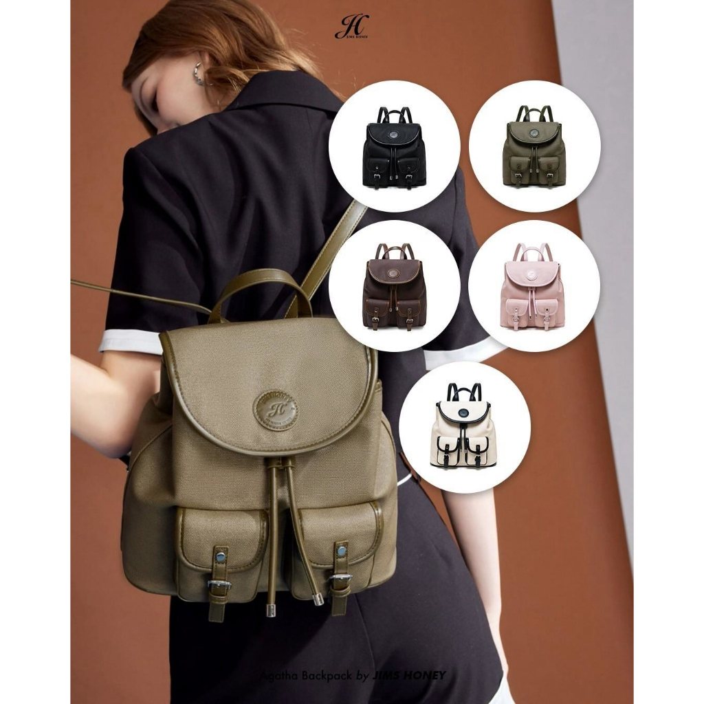 JIMS HONEY FOREVER Tas Ransel Agatha Backpack Tas Wanita Terbaru 2025