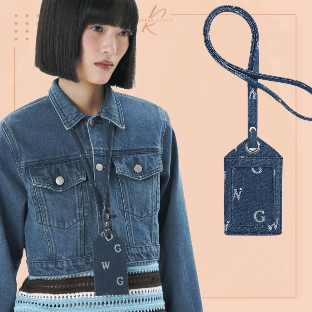 

[ORI NEW] Gentle Woman Denim Neck LANYARD | READY STOCK