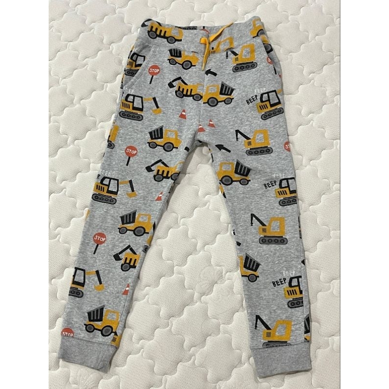 Celana jogger anak H&M Excavator original umir 6 - 8 tahun preloved second