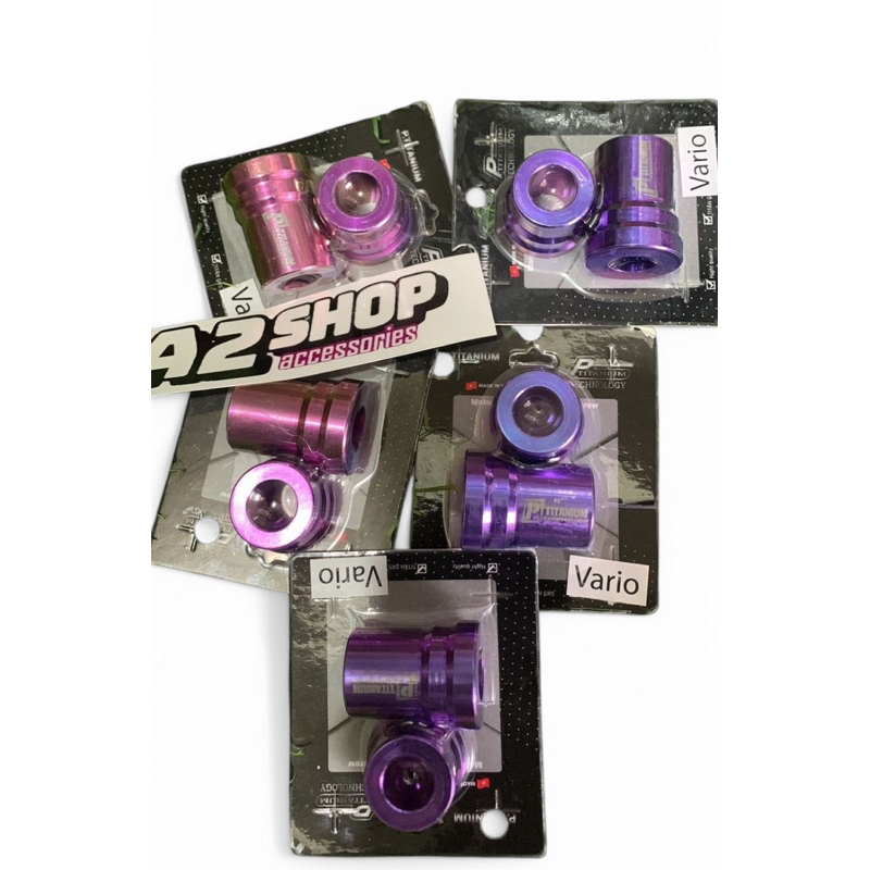 GEARBOX BOSHING TITANIUM RODA DEPAN VARIO BEAT