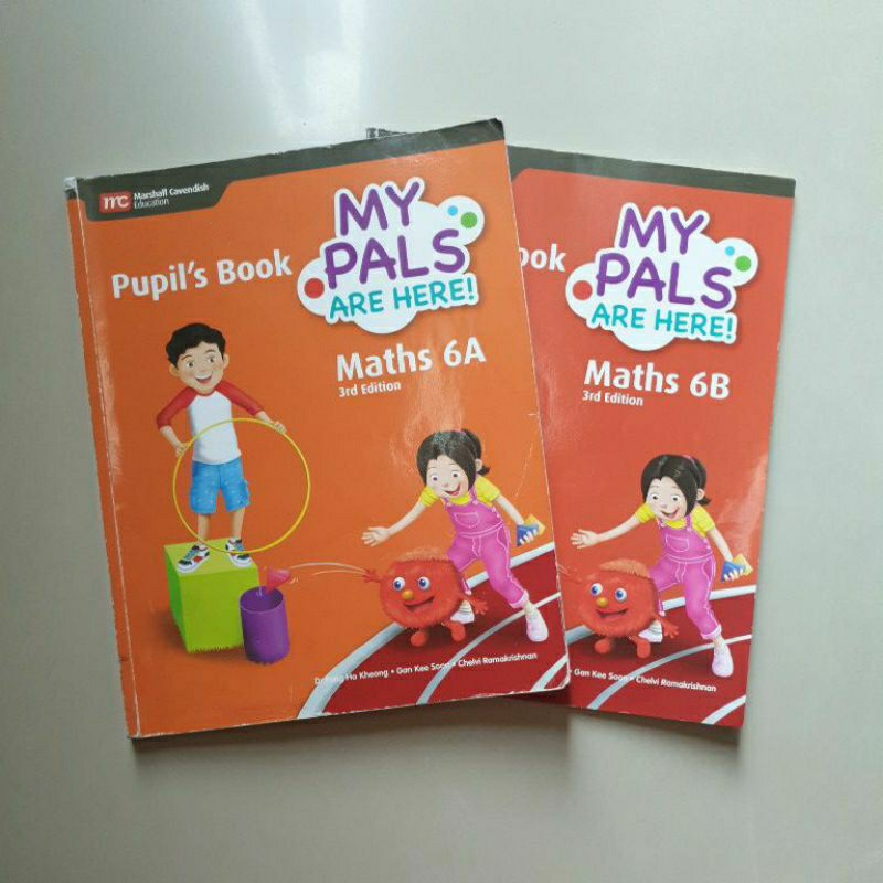 Pre-Loved Bekas Official | My Pals are Here Pupil's Boom 3rd Edition Maths 6A &  6B