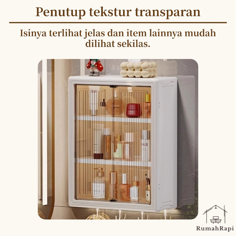 MURAH lemari kamar mandi /lemari plastik gantung/rak kamar mandi tempel /rak kosmetik dinding/lemari