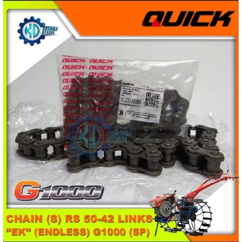 CHAIN RS50-42 RANTE GEAR BOX G1000/BOXER/G ZEVA
