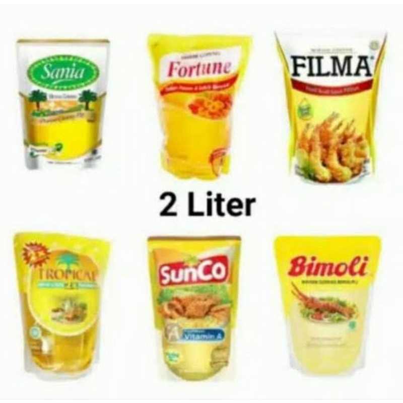 

FILMA / SANIA / SUNCO MINYAK GORENG POUCH 2 LITER