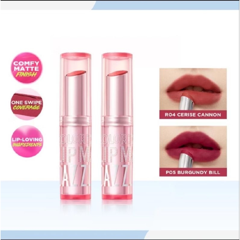 DAZZLE ME Color Chrome Lip Matte |Lipstik