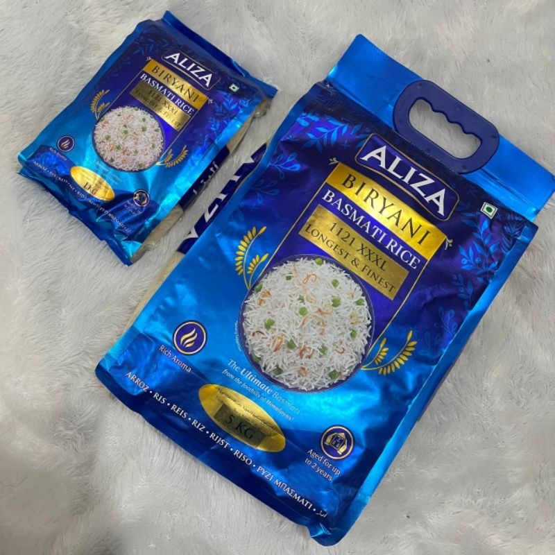Aliza Biryani Basmati Rice | Beras Basmati | Beras Timur Tengah | Beras Arab | Beras Biryani Briyani