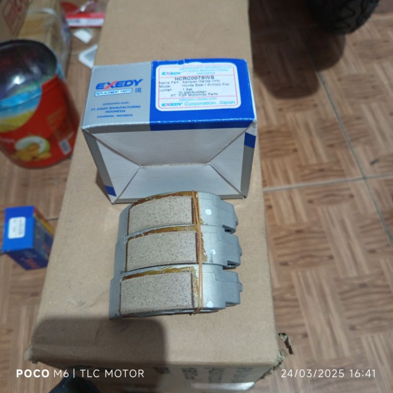 kampas Ganda only scoopy / beat esp exedy