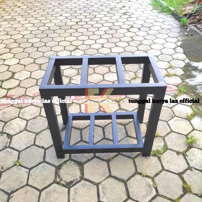 Meja Rak Akuarium Besi Hollow Tempat Rak Aquarium Dudukan Aquarium Besi Serbaguna Minimalis Kokoh