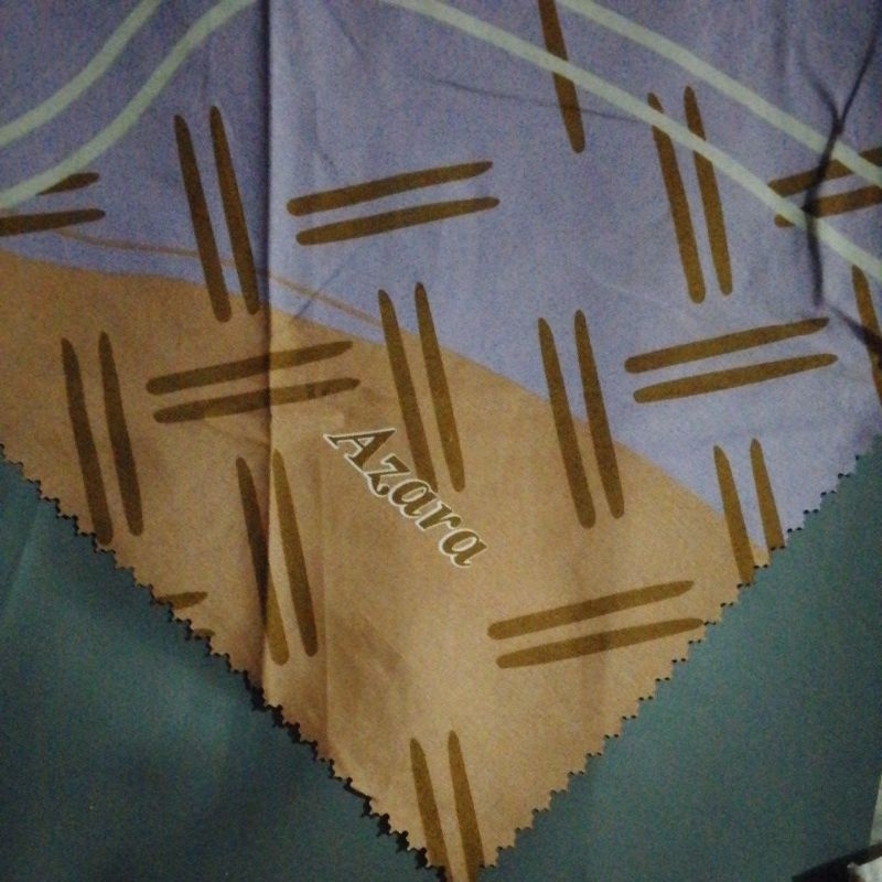 PRELOVED Jilbab Motif Azara Lilac Ungu