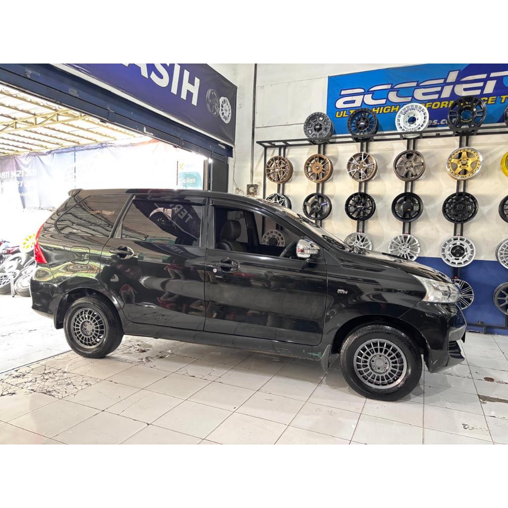 PAKET VELG PLUS BAN FORCEUM 185 70 R14 UNTUK MOBIL AVANZA USE VELG HSR FUTBULS RING 14