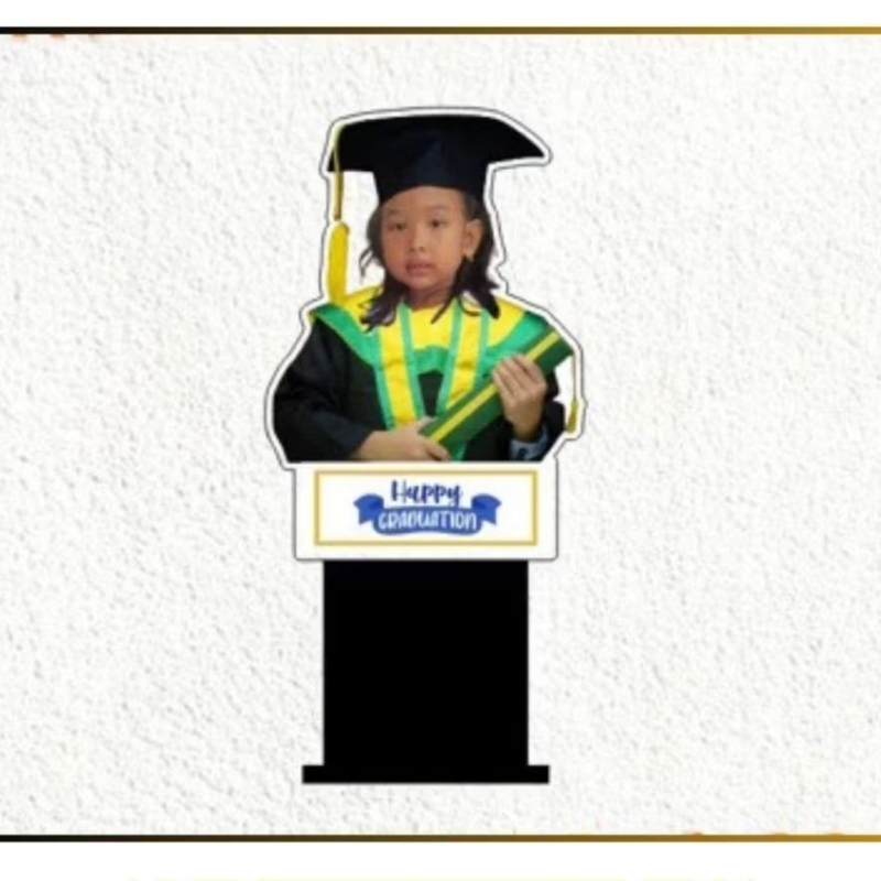 Piala Wisuda Foto Anak Plakat Wisuda Foto Siswa Akrilik Custom