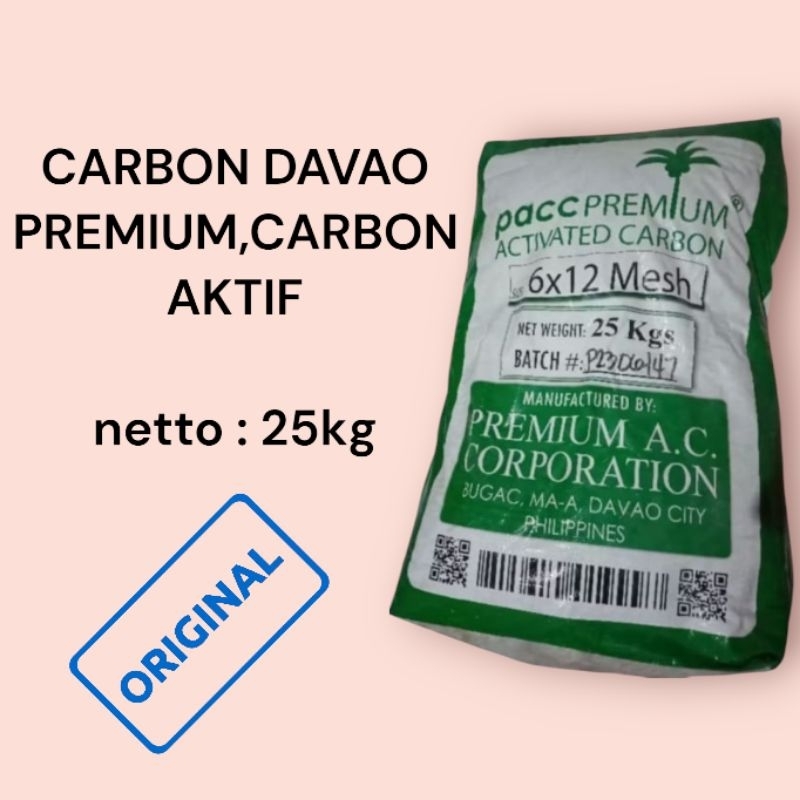 CARBON ACTIVE DAVAO PREMIUM @25kg