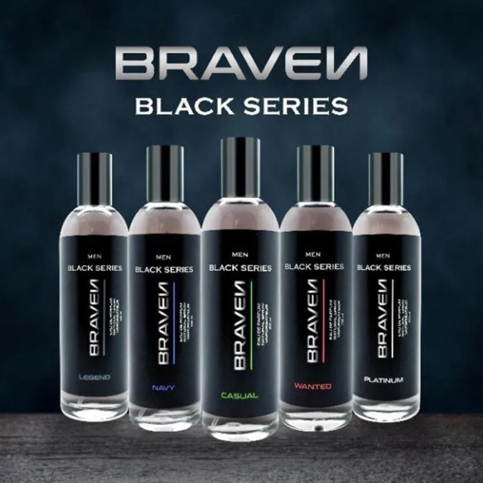 Braven Eau De Parfum EDP Black Series 100ml / Parfum Pria