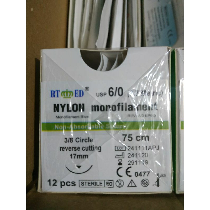Benang Jahit Nylon 6 0 Cutting