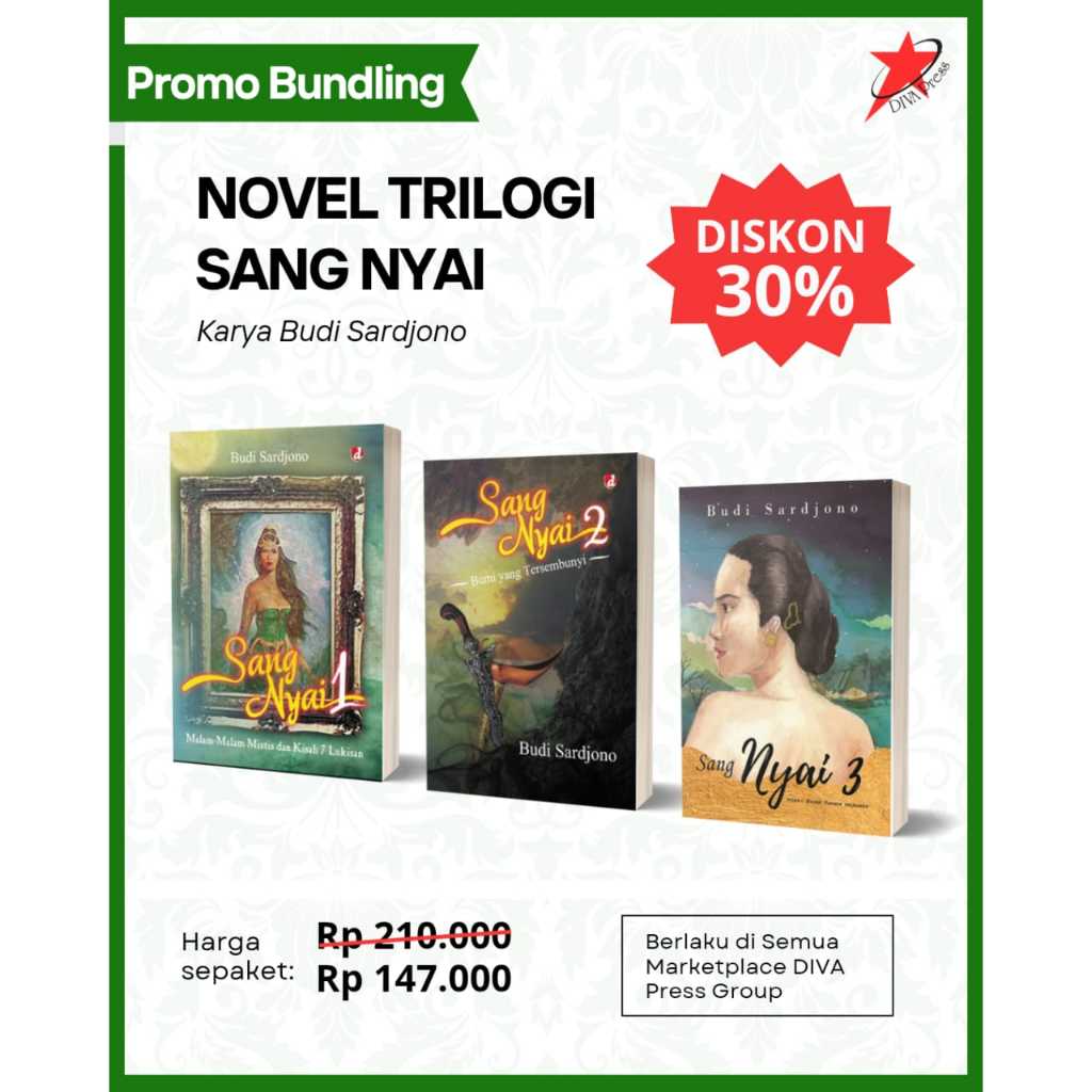 DIVA Press Novel Trilogi Sang Nyai Budi Sardjono