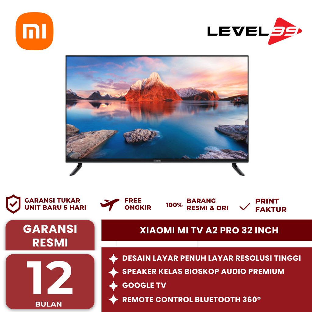 Smart Google Tv Android Xiaomi Tv A Pro 32Inch