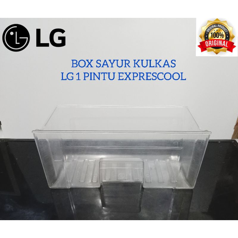 BOX SAYUR/BUAH KULKAS LG 1 PINTU.EXPRESCOOL SECOND ORIGINAL