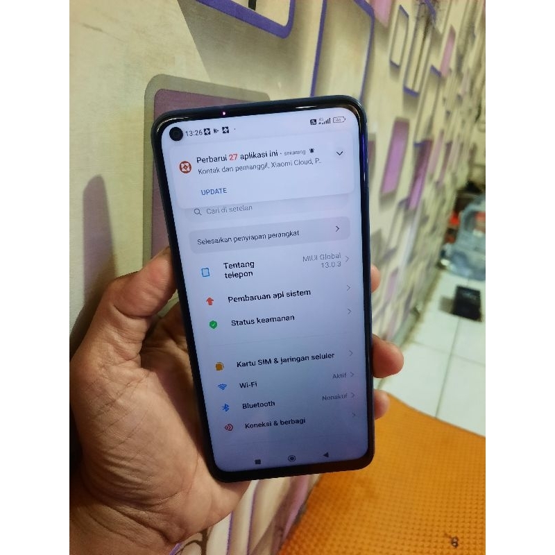lcd redmi note 9 original