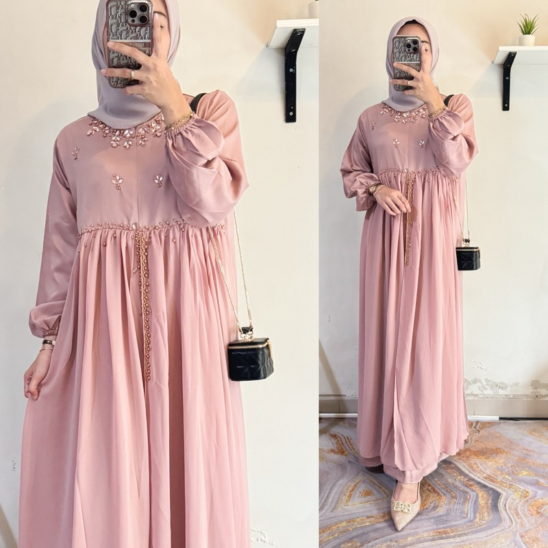 BATHIA KAFTAN WANITA BUSUI CERUTY INNER