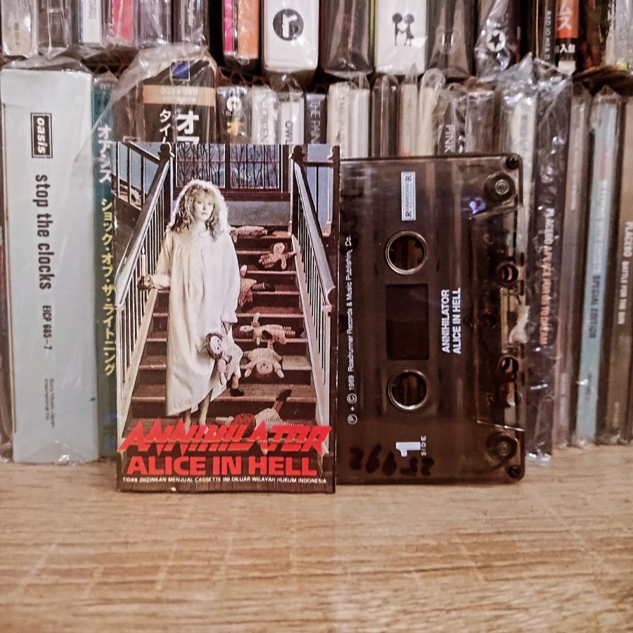 KASET PITA TAPE ORIGINAL Annihilator - Alice in Hell