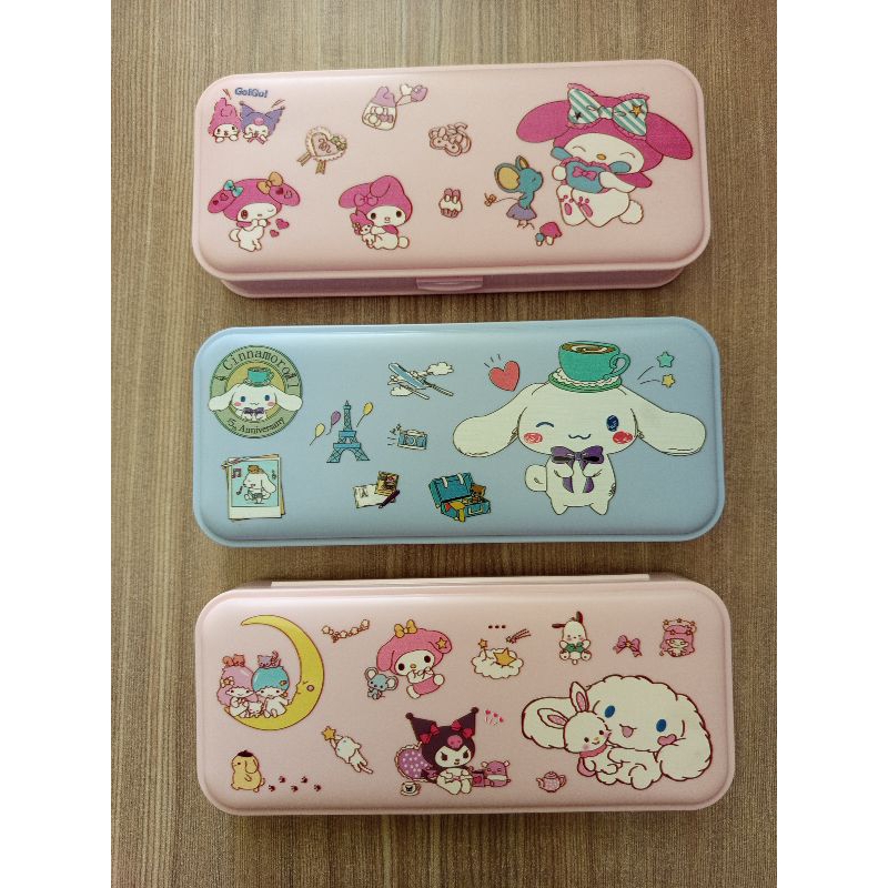 

KOTAK PENSIL TERBARU KUROMI MELODY SANRIO DLL / PENCIL CASE NEW