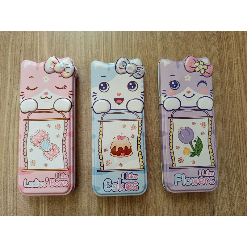 

KOTAK PENSIL LUCU BAHAN SENG PREMIUM (IMPORT) BENTUK KUCING BONEKA DLL / PC SENG IMPORT LUCU
