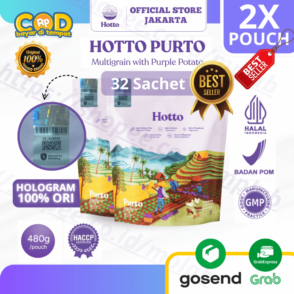 

Promo Hoto Purto Official Shop Minuman Multigrain Original 100% BPOM & HALAL